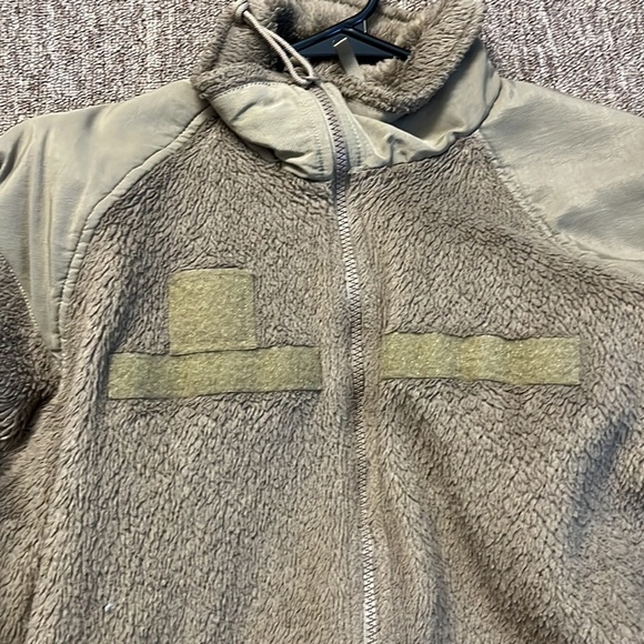US Army/US Air Force Cold Weather Fleece Jacket, Size: Men’s Medium Long - Picture 2 of 9